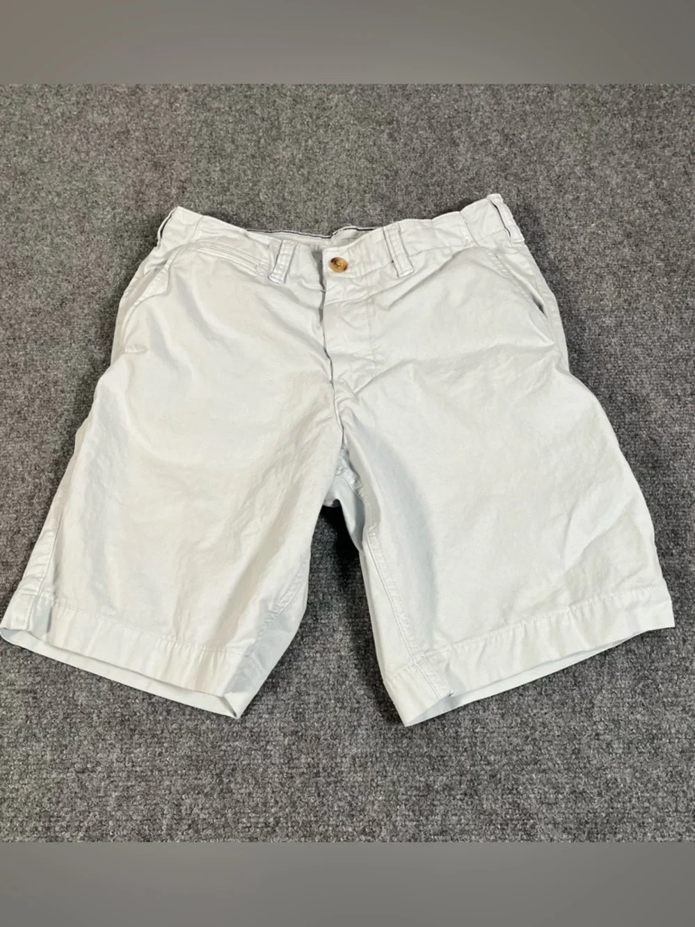 American Eagle Next Level Flex Shorts Men’s 31 Gray Chino Preppy Outdoor Casual - Picture 1 of 9